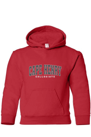 Gildan Heavy Blend Hoodie Red unisex