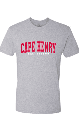 Cape Henry T-shirt, Ultra Soft Next Level Gray