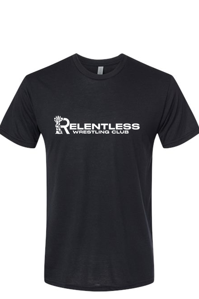 Relentless T-shirt, Ultra Soft Next Level Black (YOUTH & ADULT SIZES)