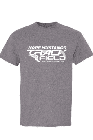 Hope Track and Field Gray Gildan T-shirt