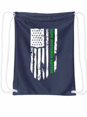 Hope Middle School Mesh Soccer Drawstring Bag