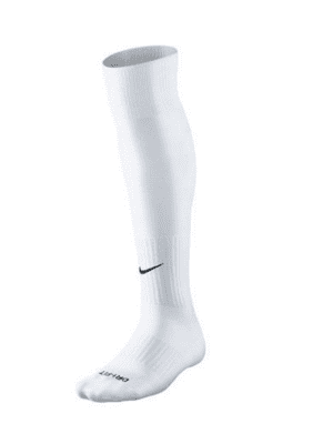 Required item: White Nike Soccer Socks
