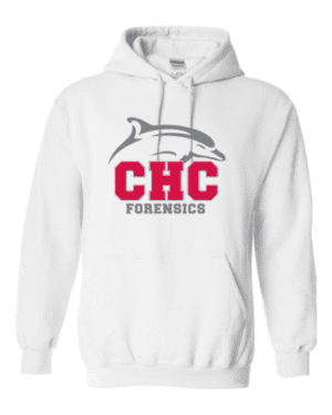 Forensics Cape Henry Heavy Blend Hoodie, Available in Gray, White, and Red (Youth & Adult sizes)