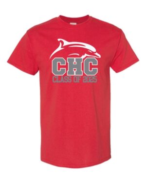 "CLASS OF" Cape Henry Heavy Blend T-Shirt, Available in White, Red and Dark Gray (Youth & Adult Sizes)