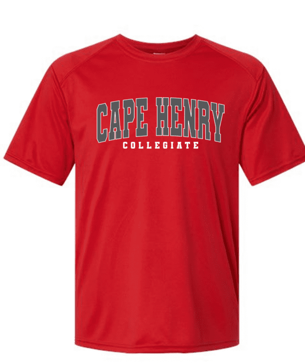 Cape Henry Performance T-Shirts, Available in Red and Gray (Youth & Adult Sizes)
