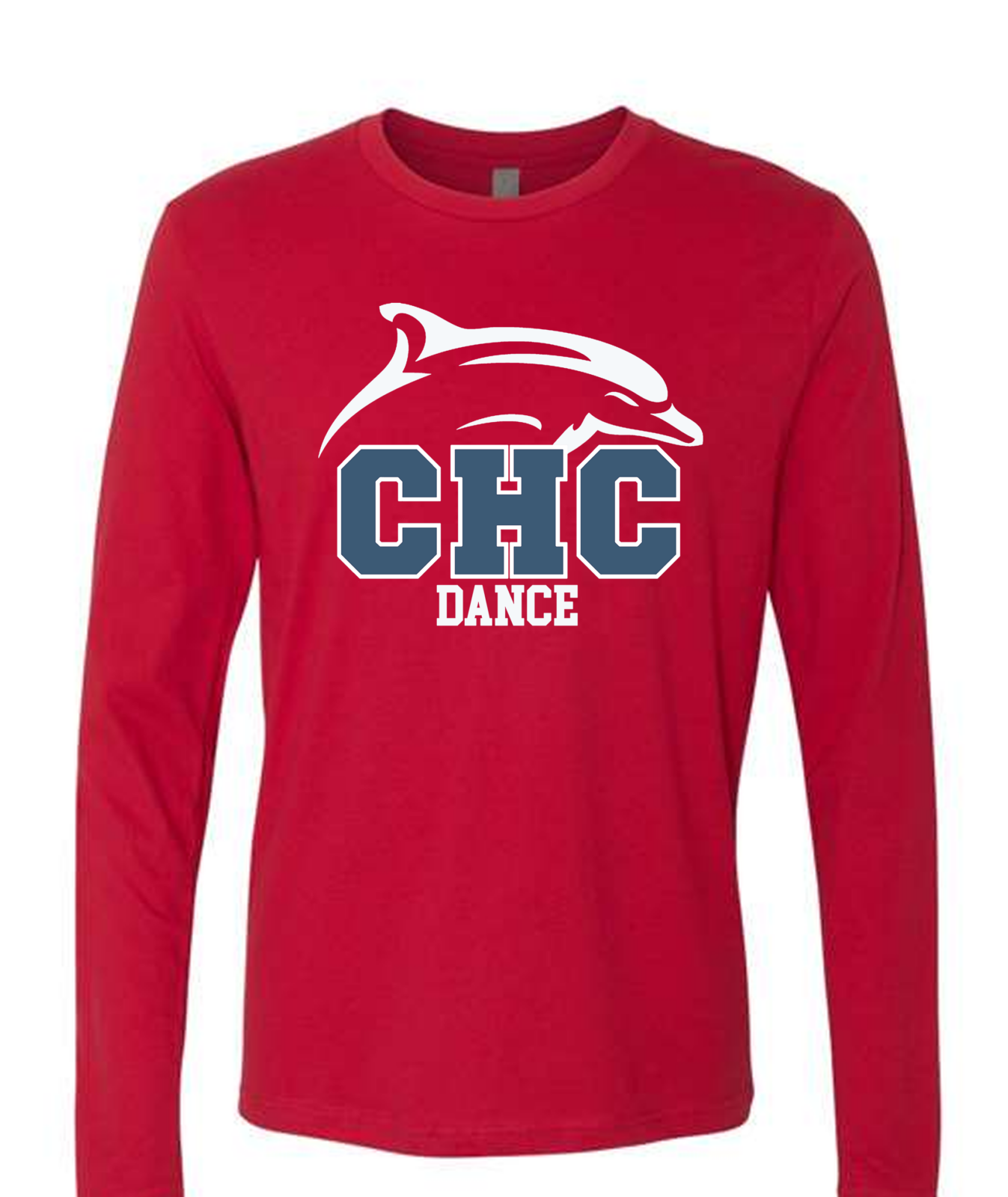 Dance Cape Henry Long Sleeve T-shirt, available in Gray and Red (Youth & Adult Sizes)