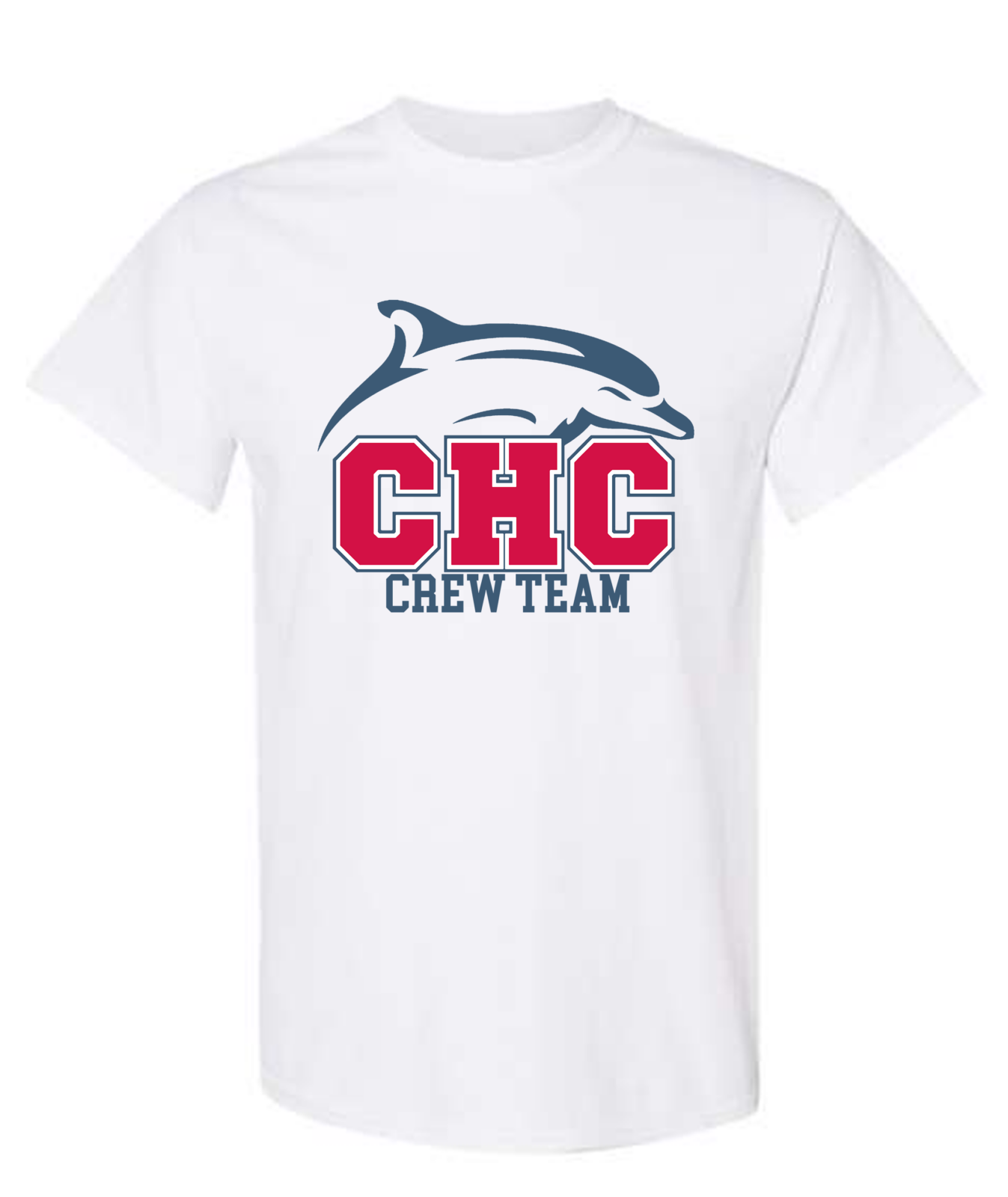 Crew Cape Henry Heavy Blend T-shirt, available in Red and Gray (Youth & Adult Sizes)