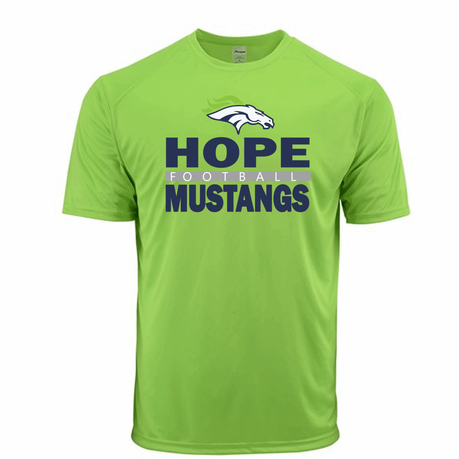 Hope Football Paragon Island Performance Short sleeve lime green