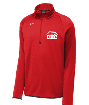 Nike Therma-Fit 1/4-Zip Fleece, Available in Red and Gray