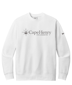 Nike Club Fleece Crew Sweatshirt, Available in Gray and White