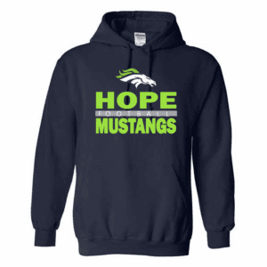 Hope Football Gildan Hoodie (Navy, Gray, & White)