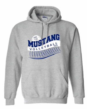 Hope Volleyball Hoodie Gray