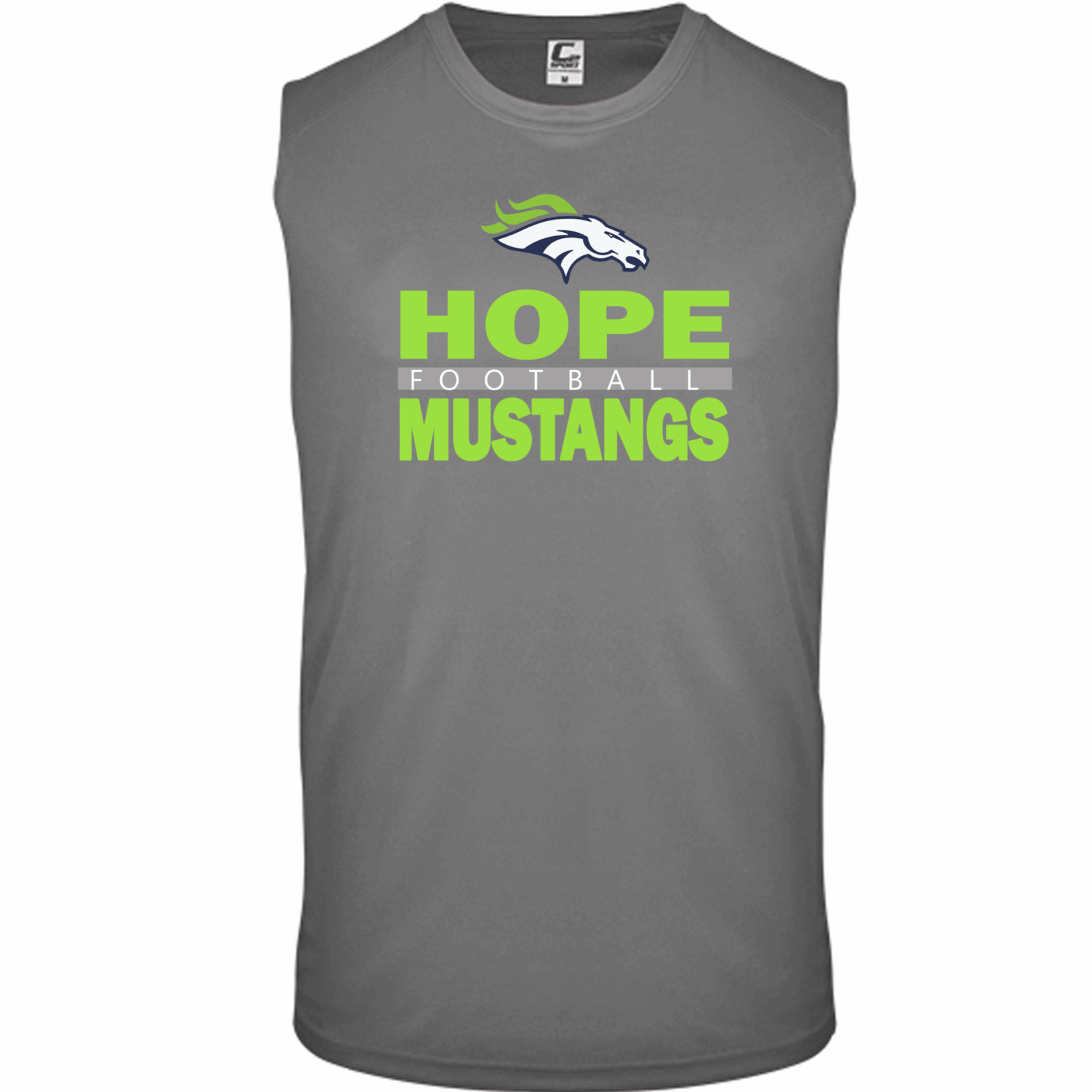Sleeveless Compression Shirt Gray