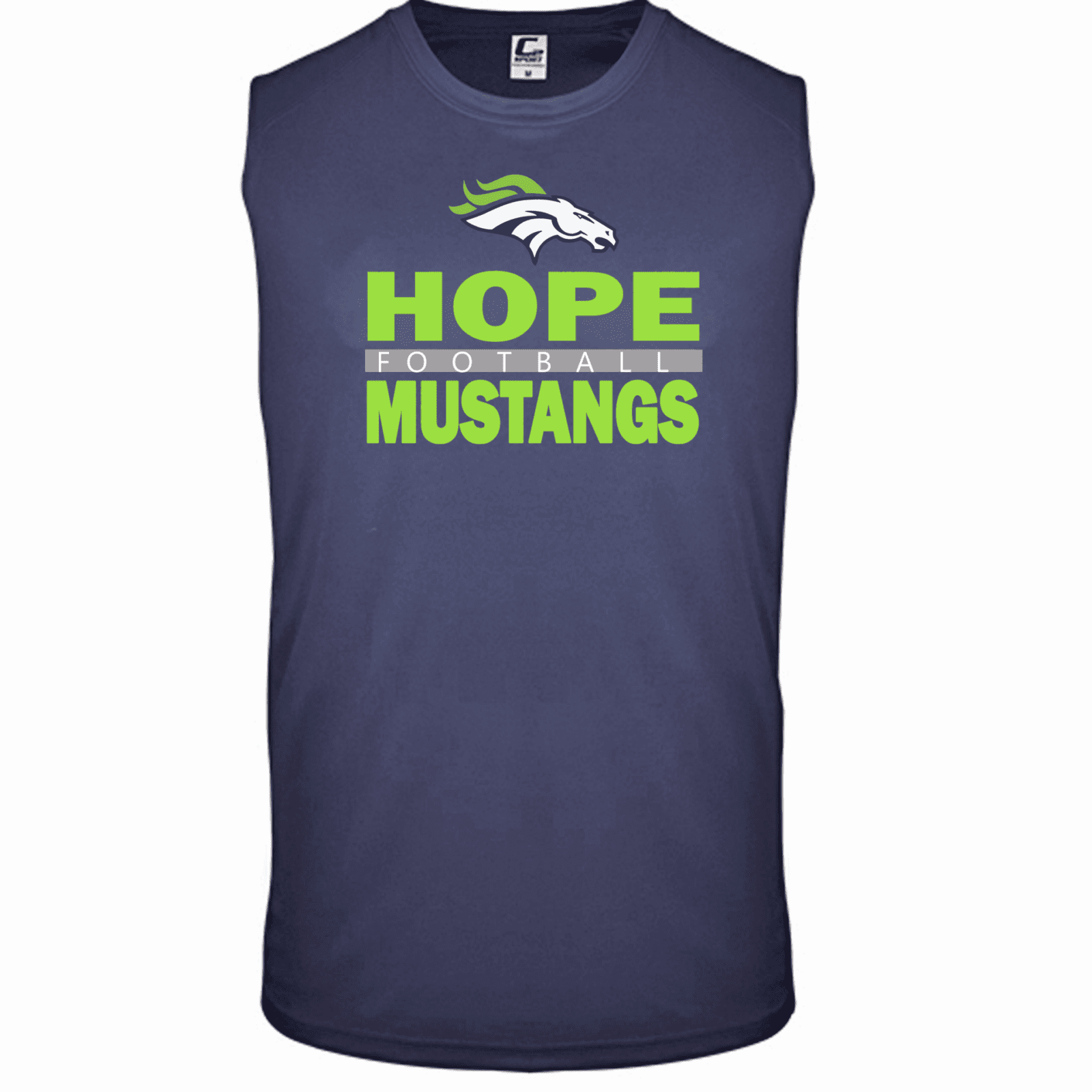 Sleeveless Compression Shirt Navy