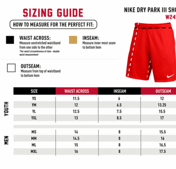 Required Item: Hope Nike Football Athletic Shorts - Image 2