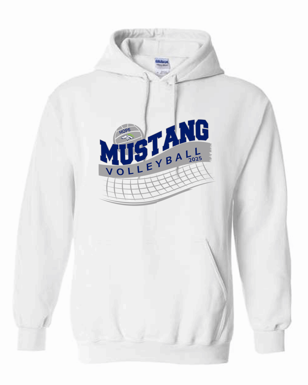 Hope Volleyball Hoodie White