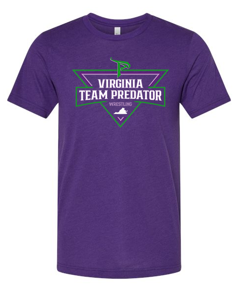 VA Predator Purple Ultra Soft T- Shirt (YOUTH & ADULT SIZES)