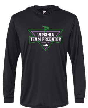 VA Predator Performance Long Sleeve with Hood (YOUTH & ADULT SIZES)