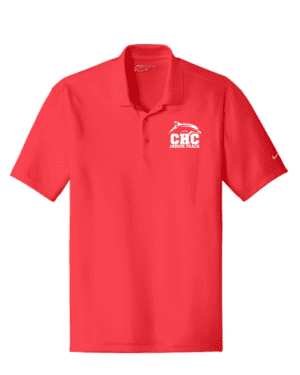 Indoor Track Nike Dri-FIT Classic Fit Polo, Available in Red, White and Dark Gray