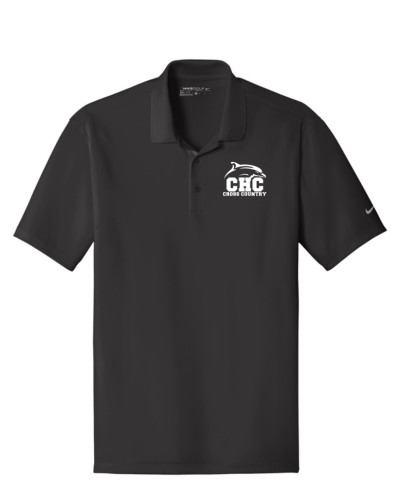 Cross Country Nike Dri-FIT Classic Fit Polo, Available in Red, White and Dark Gray - Image 3