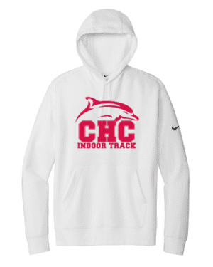 Indoor Track Nike Club Fleece Pullover Hoodie, Available in Gray, White, and Red