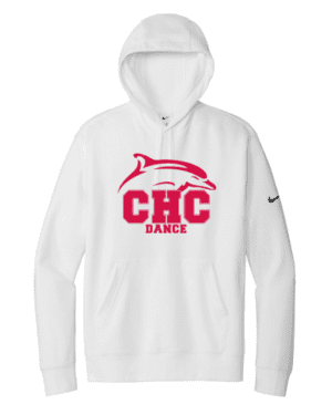 Dance Nike Club Fleece Pullover Hoodie, Available in Gray, White, and Red