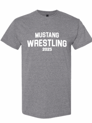 Hope Wrestling Gildan All Cotton Tee in Graphite Heather Gray