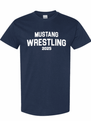 Hope Wrestling Gildan All Cotton Tee in Navy