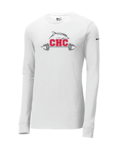 Fitness & Performance Nike Dri-FIT Long Sleeve T-Shirt, Available in White, Dark Gray and Red - Image 3