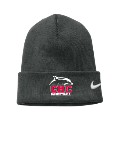 Basketball Nike Beanie, Embroidered Logo, Available in Dark Gray, Light Gray, and Red - Image 2