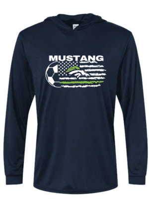 Hope Soccer Performance Navy Shirt with Hood