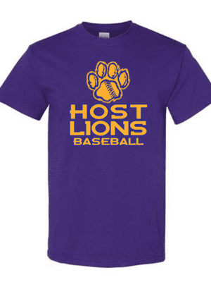 Lions Baseball Gildan T-shirt