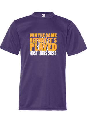 Lions Baseball Team Quote Performance T-Shirt