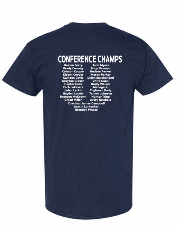Baseball Performance T-Shirt Conference Champ (YOUTH & ADULT SIZES) - Image 2
