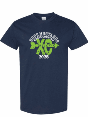 Hope Cross Country Gildan All Cotton Tee