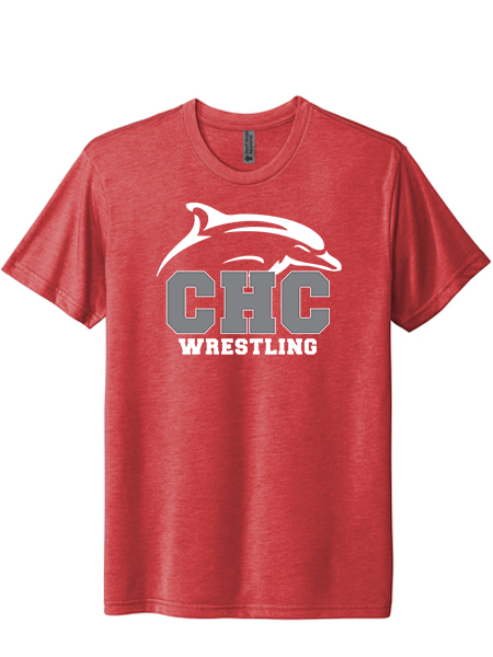 Next Level Wrestling T-Shirt, Available in Red, White, and Gray