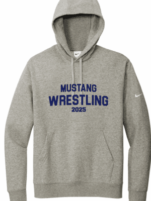 Hope Middle School Wrestling Nike Hoodie in Gray